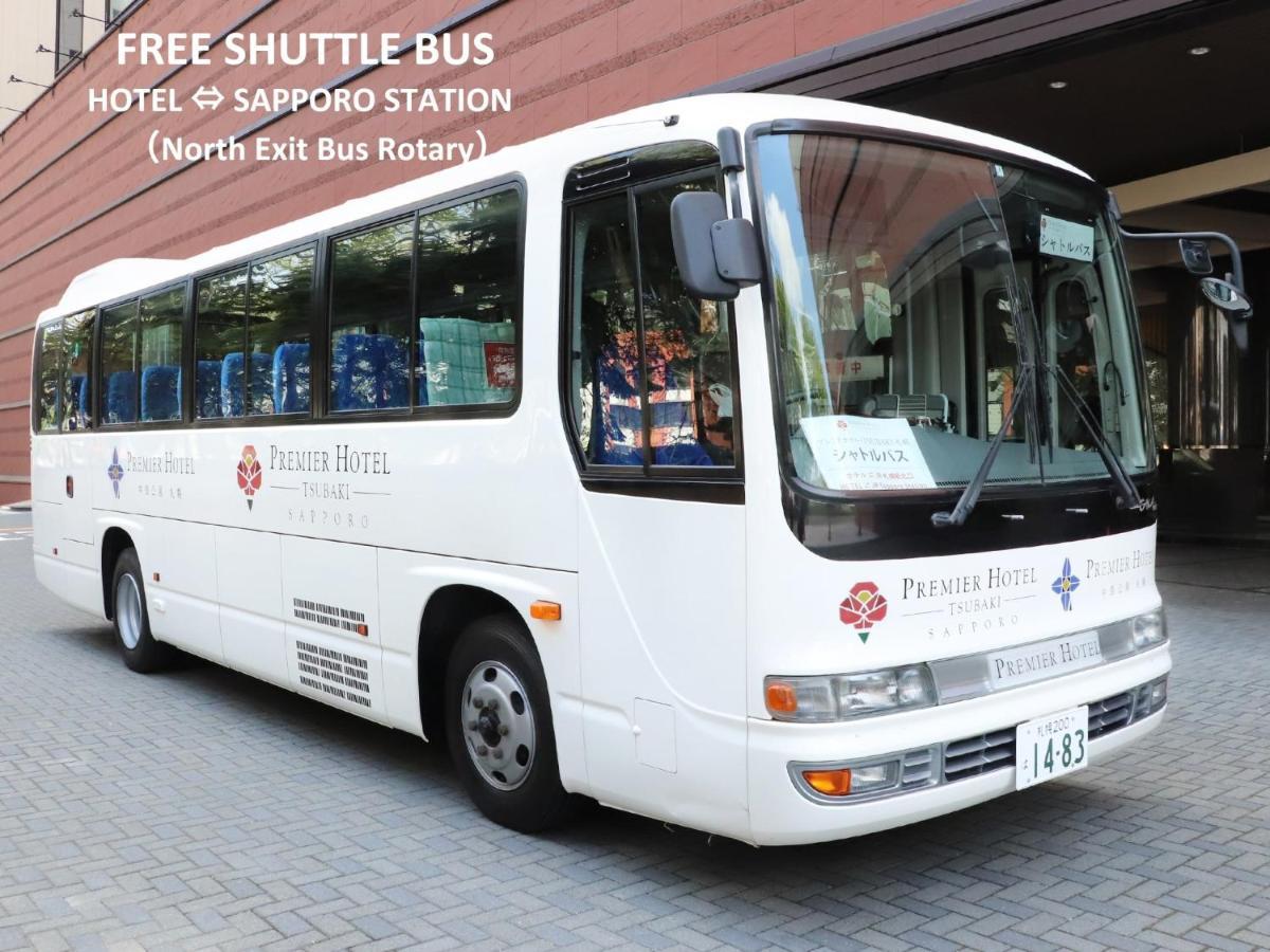 Premier Hotel -Tsubaki- Sapporo Exteriör bild Free shuttle bus