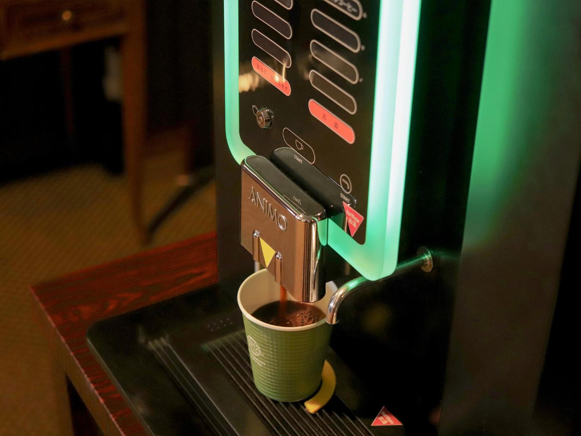 Premier Hotel -Tsubaki- Sapporo Exteriör bild A coffee machine